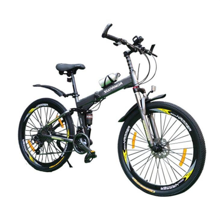 Zusammenklappbares vollgefedertes Mountainbike
