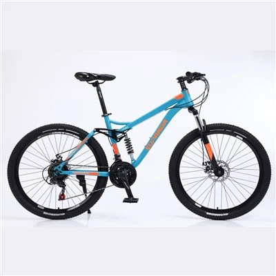MTB-Vollfederung bergab
